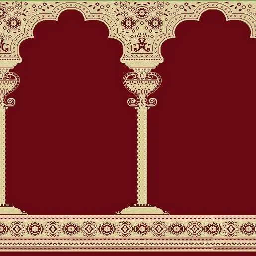 MYFLOOR Akrilik Mihraplı Cami Halısı (4675) Bordo,Lacivert,Turkuaz MYFLOOR Akrilik Mihraplı Cami Halısı (4675) Bordo,Lacivert,Turkuaz - Görsel 2